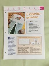 Schema punto croce Bambini L'orsetto appendiabiti orso cane