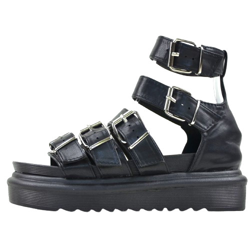 Punk gothic plateau fibbie - punk-gothic,