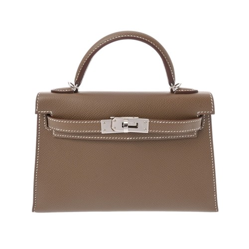 Hermes mini kelly 2way veau - kelly,