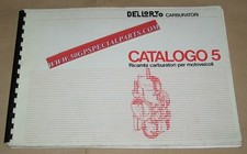 DELLORTO CATALOGO 5 RICAMBI CARBURATORI PER MOTOVEICOLI ORIGINALE