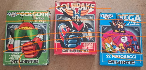 Goldrake atlantic set - atlantic,