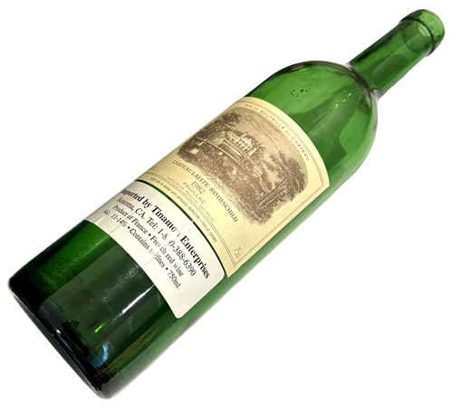 Bottiglia vino vuota - vino,