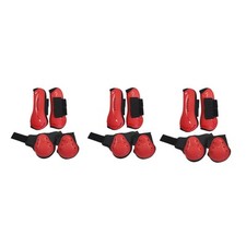 4x Paratendini per cavalli traspiranti, protezione per le gambe