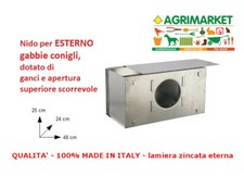 Nido ESTERNO fattrici gabbia