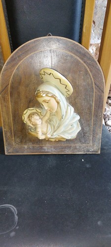 Altorilievo madonna con - altorilievo,