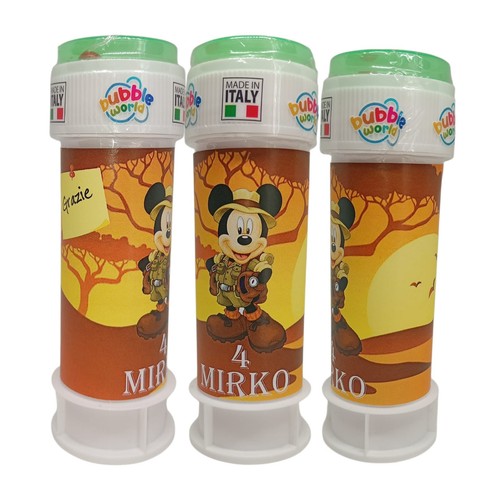 Bolle sapone topolino safari - bolle,