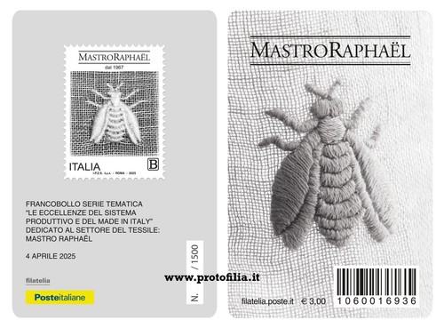 Tessera filatelica italia 2025 - tessera,