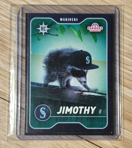 Jimothy rookie card seattle - jimothy,