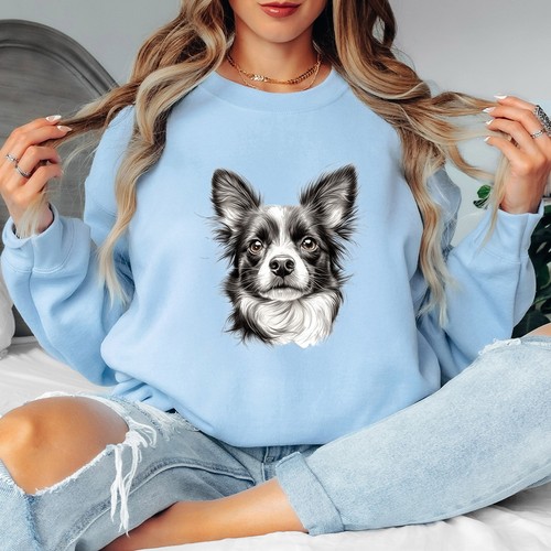Felpa donna papillon cane - donna,