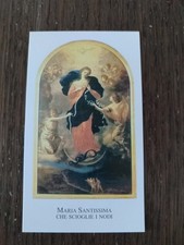 Madonna che scioglie i nodi, Holy Card, Paco 412