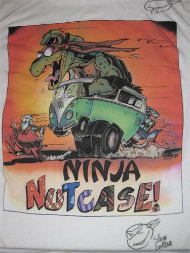 Rara camicia firmata ninja - rara,