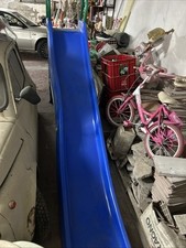 SCIVOLO IN ACCIAIO SCIVOLO GRANDE PER BAMBINI GIARDINO SCALA E PROTEZIONI 