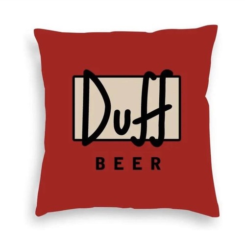 Duff beer copricuscino - beer,
