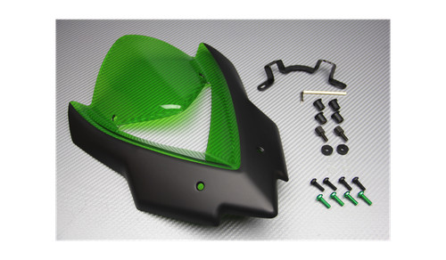 Bulle verte double courbure - bulle,