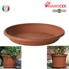 SOTTOVASO Euro3plast Medea plastica tondo colore terracotta made in Italy