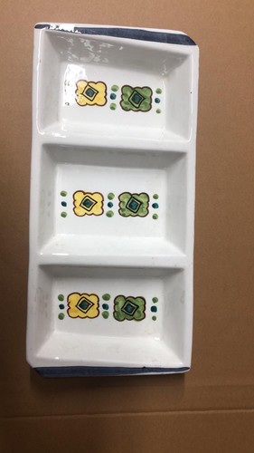 Vassoio ceramica santucci - vassoio,