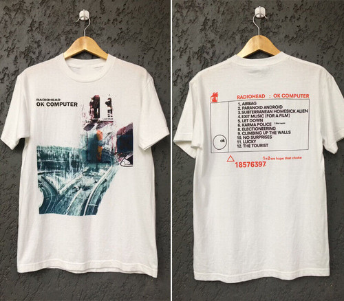Shirt radiohead album - ok,
