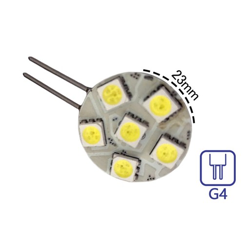 Coppia lampade led - led, bianco