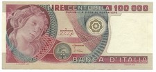 100000 LIRE BANCA D'ITALIA