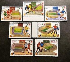 Francobollo Guinea Coppa Mondo