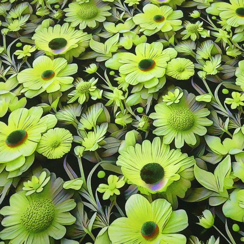 Tessuto viscosa jersey fiori