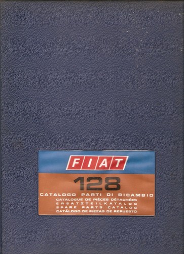 Fiat 132 catalogo ricambi - catalogo,
