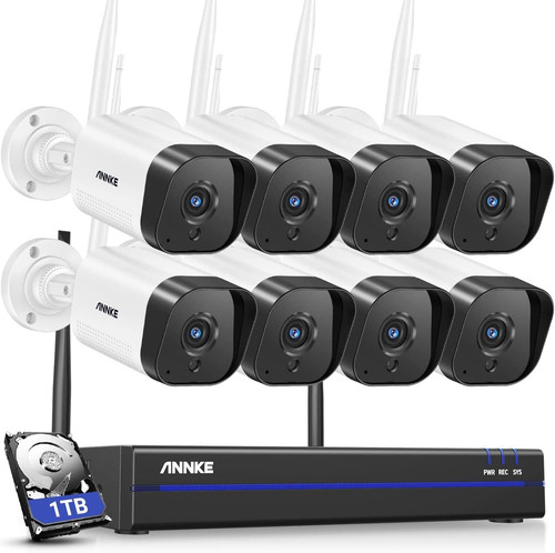 Kit videosorveglianza wifi con - kit,