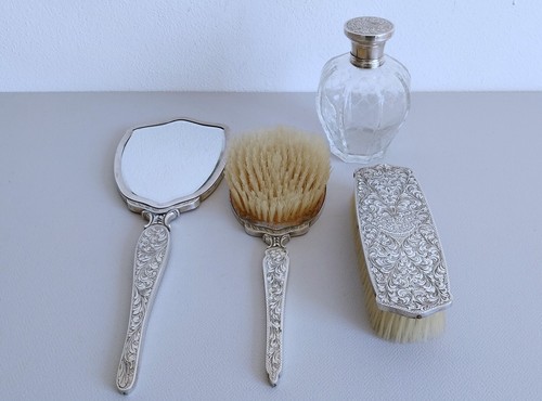 Set toilette argento con - argento,