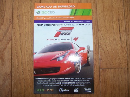 Forza motorsport codice dlc - 4,