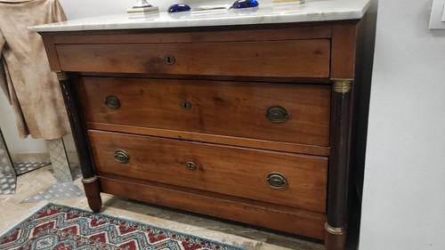 Cassettone impero colonna - cassettone,
