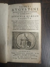 Sancti Augustini, Episcopi