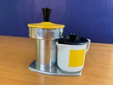 Caffettiera Kicca di Sanvitale per Guinzio Rossi, completa, mai usata, anni '60