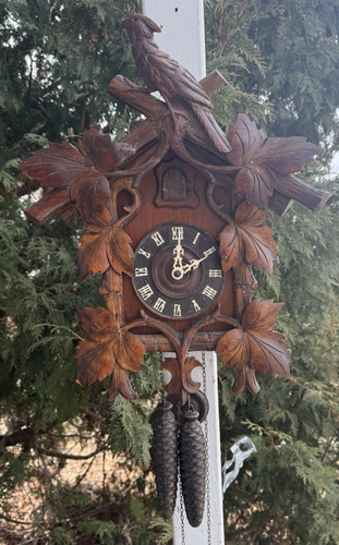 Antico orologio cucù - a,