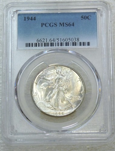 1944 walking liberty - walking, mezzo