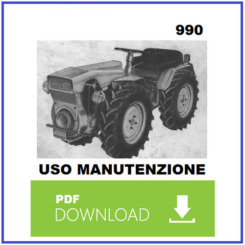 Pasquali 990 manuale uso - pasquali,