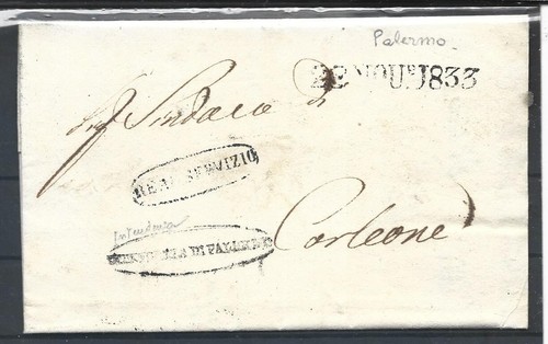 1833 prefilatelica con - prefilatelica,
