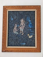 Pittura Olio su Tela Balinese