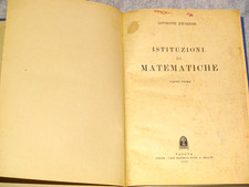 ISTITUZIONI DI MATEMATICHE