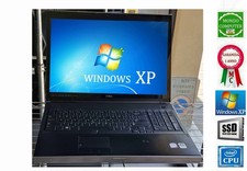 PORTATILE NOTEBOOK DELL PRECISION T6400 CPU INTEL C2D T9800 SSD WINDOWS XP