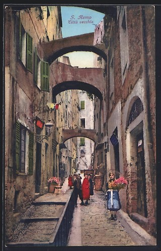 Cartolina remo città - s.remo,,