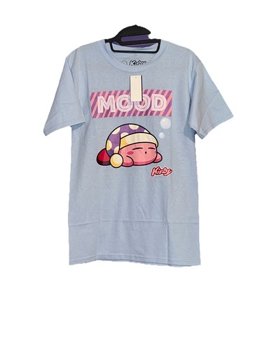 Shirt kirby blu adulto - kirby,