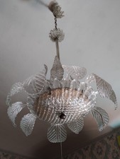 lampadario vetro murano