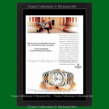 Anni ' 90  * Pubblicità Originale "Rolex, Yo Yo Ma Suona Violino Stradivarius e