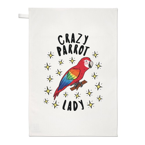 Crazy parrot lady stars - lady,