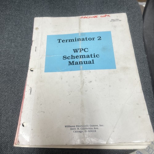 Williams terminator wpc - williams, 2