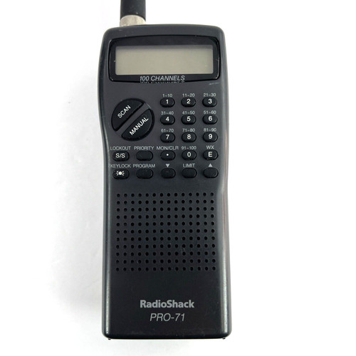 Radio shack pro vhf uhf - radio, pro-71