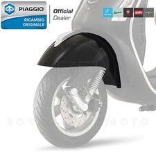 NUOVO PARAFANGO ANTERIORE NERO ORIGINALE PIAGGIO VESPA GTS 250 2011 2012 2013