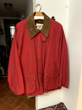Barbour x Noah Giacca Bedale 60/40. Colore Rosso, Taglia XL. ED. LIMITATA