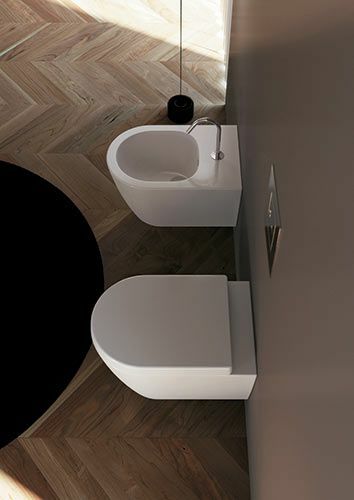 Sanitari sospesi foglia medium - foglia,