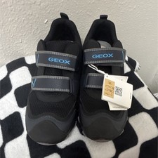 Geox Respira Black Blue Gray